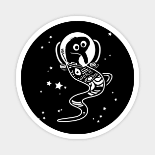 Worm on a String Magic Astronaut Designs - Wormstronaut in Outer Space Magnet